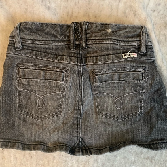 roxy denim mini skirt size small - Picture 4 of 4
